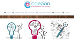 Desktop Screenshot of coezion.com